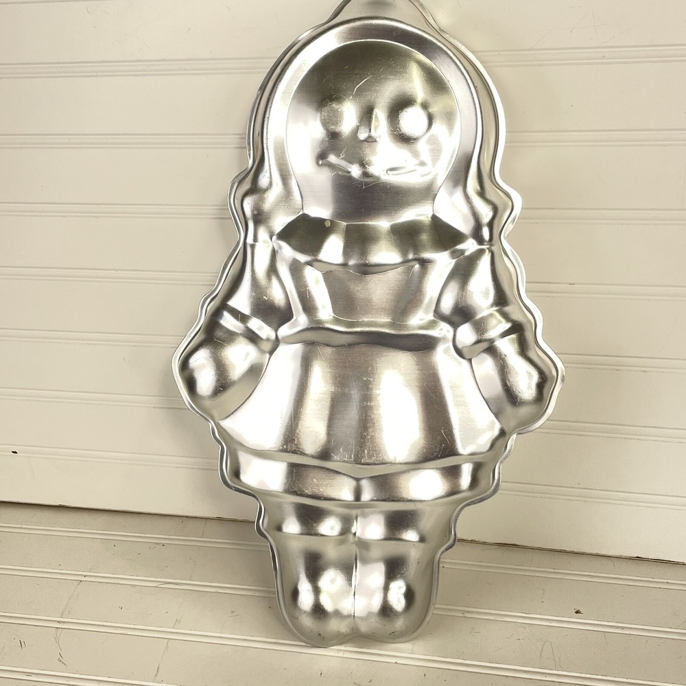 Wilton Raggedy Ann Baking Cake Pan Mold Party 502-968 Girl Birthday 1971 Vtg